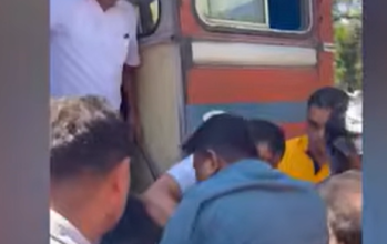 இரு பேருந்துகள் நேருக்கு நேர் மோதியதில் 11 பேர் காயம்