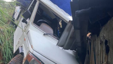 நானுஓயாவில் வீதியை விட்டு விலகி பள்ளத்தில் பாய்ந்து லொறி விபத்து