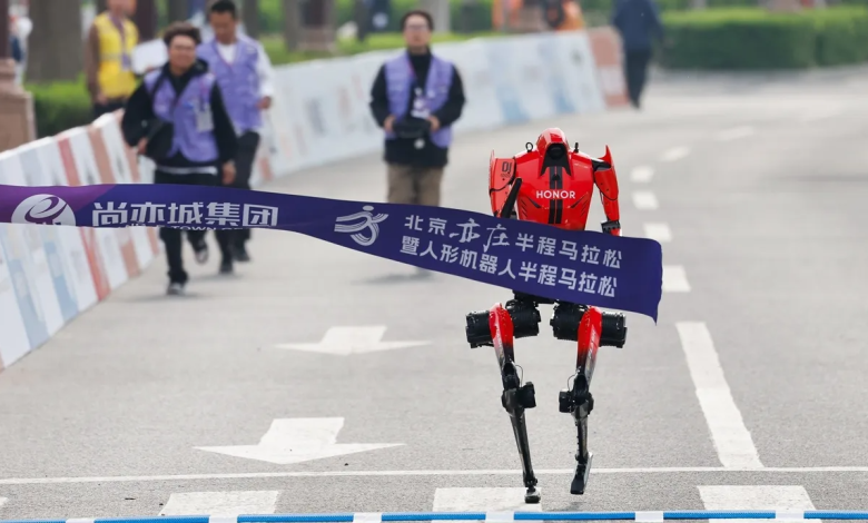 மரதனில் சாதனை படைத்த ரொபோ