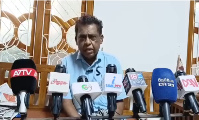 சிறுநீரக சிகிச்சைக்காக பொதுமக்களிடம் உதவி கோரிய சிவாஜிலிங்கம்
