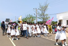 முல்லைத்தீவில் போதைப்பொருளுக்கு எதிராக மாபெரும் விழிப்புணர்வு பேரணி