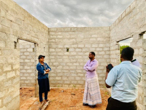 வவுனியா வடக்கில் ரூ. 18 இலட்சம் பெறுமதியான வீட்டுத்திட்டங்கள்: தவிசாளர் ஆய்வு