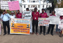 யாழ். பொது நூலகத்தின் முன்பாக மே தினப் பேரணி!- Jaffna News