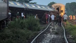 ரயில் விபத்து தண்டவாள ஆணிகள் கழற்றியதாக சந்தேகம்: ஒருவர் கைது