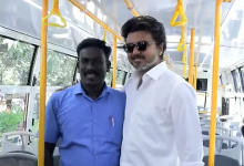 அரசுப் பேருந்தில் பயணித்த முதல்வர் விஜய்/Chief Minister Vijay traveled in a government bus