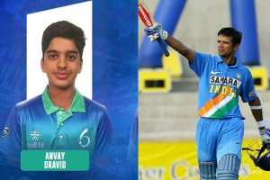 ராகுல் திராவிட்டின் மகன் அன்வே திராவிட் இந்திய யு-19 அணியில் – இலங்கை தொடரில் களமிறங்குகிறார்