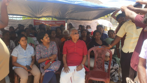 காணி விடுவிப்புக் கோரி மூன்றாவது வார போராட்டம்