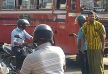 அம்பாறையில் பேருந்து – மோட்டார் சைக்கிள் விபத்து: அரச ஊழியர் உயிரிழப்பு