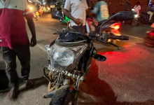 வவுனியாவில் பரபரப்பு: விபத்துக்குப் பிறகு மதுபோதையில் இருந்த மோட்டார் சைக்கிள் சாரதி கைது