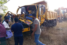 கொக்காவில் பகுதியில் அதிகாலை விபத்து: சிக்கிய சாரதியை மீட்க ஒரு மணி நேர போராட்டம்