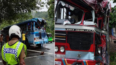 கேகாலையில் நேருக்கு நேர் மோதிய இரண்டு பேருந்துகள் – 20 பேர் காயம்