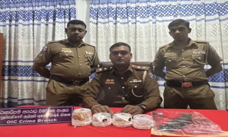 வவுனியாவில் 16.750 பவுண் தங்க நகைகள் கொள்ளை; நான்கு பேர் கைது
