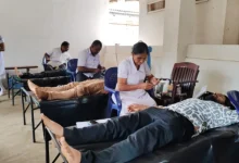 வவுனியாவில் பொலிஸார் முன்னெடுத்த இரத்ததான முகாம்