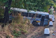 பொலன்னறுவை – ஹபரணை வீதியில் பேருந்து விபத்து; 22 பேர் காயம்